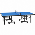 Tischtennisplatte 274 x 152.5 x 76 cm Blau mit Stahlgestell klappbar